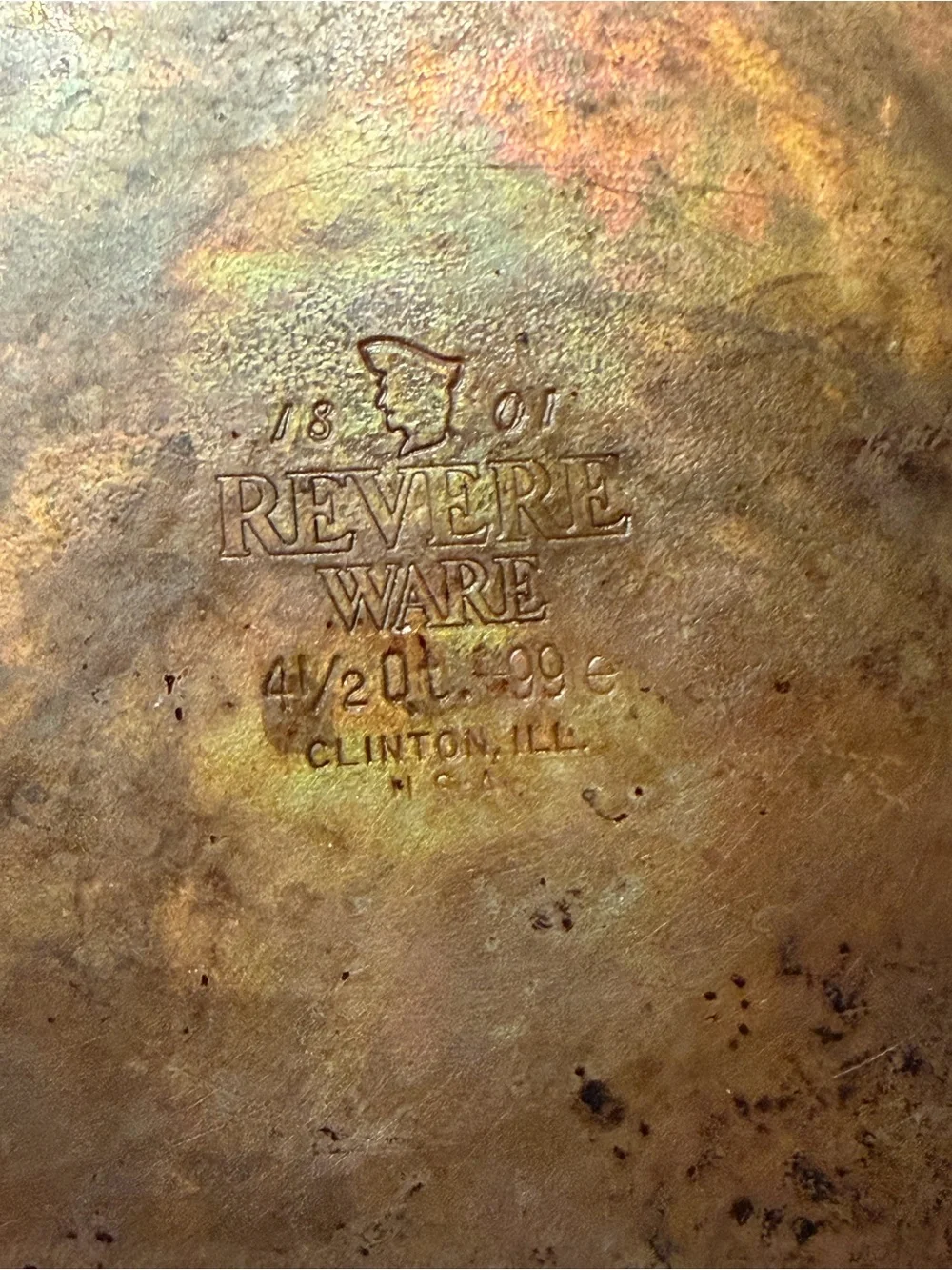 Revere Ware no lid